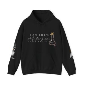 I am Gods Masterpiece – King Unisex Heavy Blend™ Hooded Sweatshirt