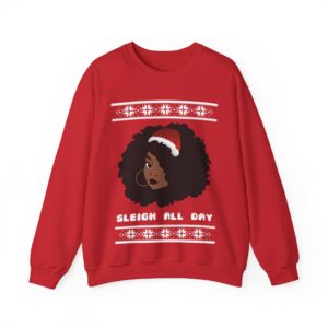 Sleigh All Day – Unisex Heavy Blend™ Crewneck Sweatshirt