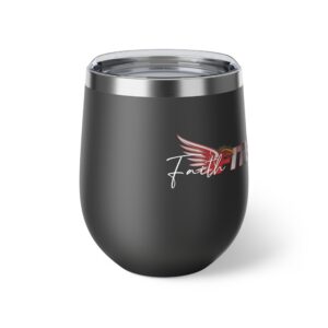 Faith Fits Red Logo – Copper Vacuum Insulated Cup, 12oz