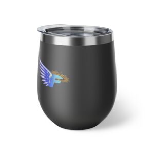 Faith Fits Blue Logo – Copper Vacuum Insulated Cup, 12oz