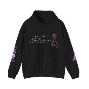 I am Gods Masterpiece – Queen Unisex Heavy Blend™ Hooded Sweatshirt