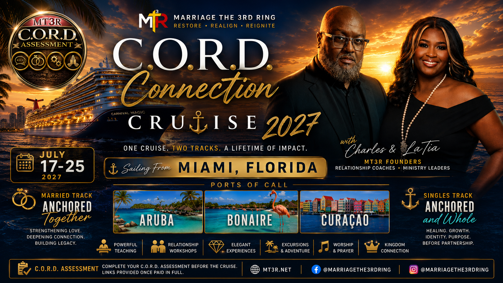 MT3R C.O.R.D. Connection Cruise 2027