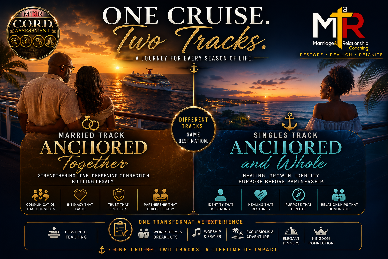 One Cruise Two Tracks